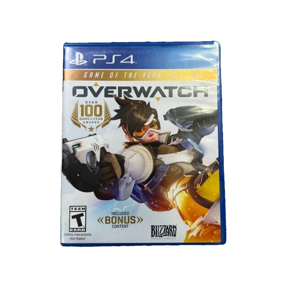 Overwatch: Game‎ of the Year Edition Sony PlayStation 4 PS4 Game disc & case